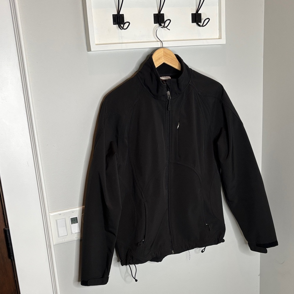 Stylish Women's Black Bomber Jacket
